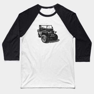 1955 Land Rover - Mavis Baseball T-Shirt